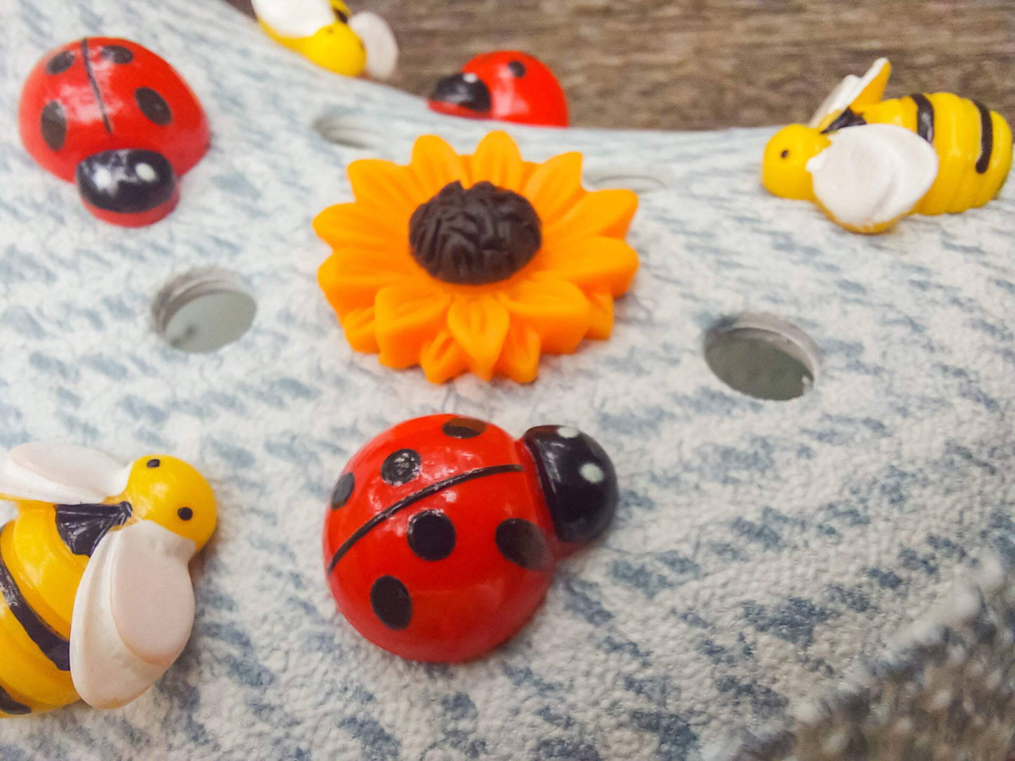 Spring Critters Clog Charms 7pc Set