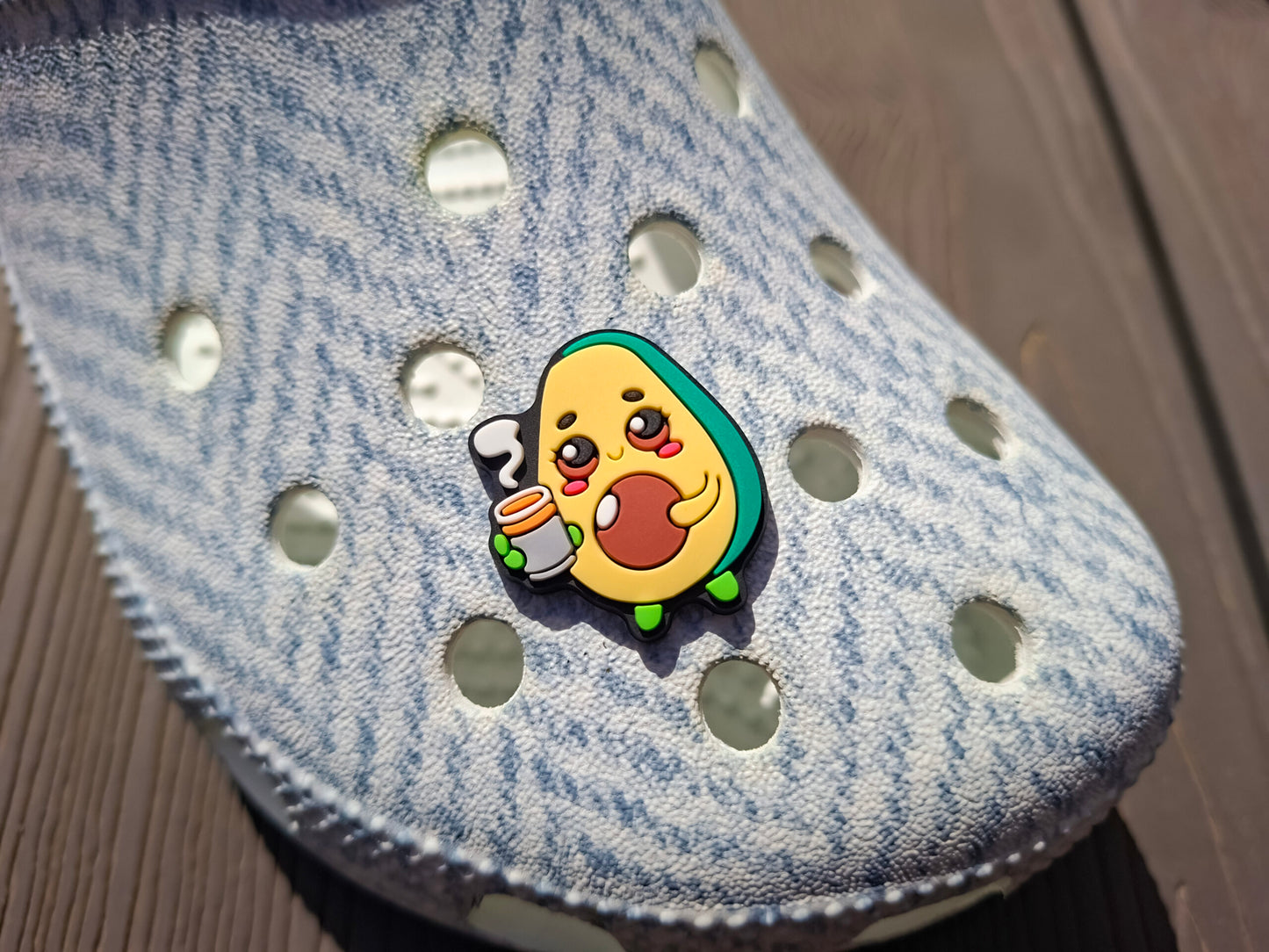 Avocado Clog Charms