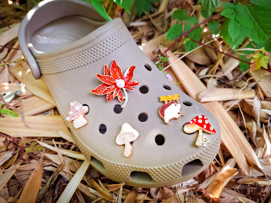 Herbst-Clog-Anhänger