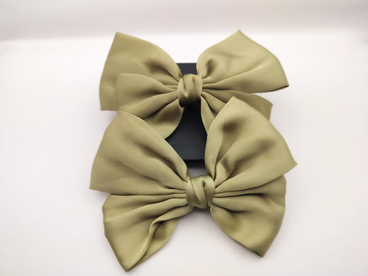 Satin Shoe Bows 2pc Set