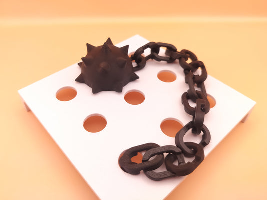 Morning Star Clog Chain Charm