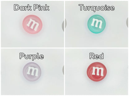 Luminous M&M Candy Clog Charms