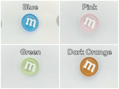 Luminous M&M Candy Clog Charms