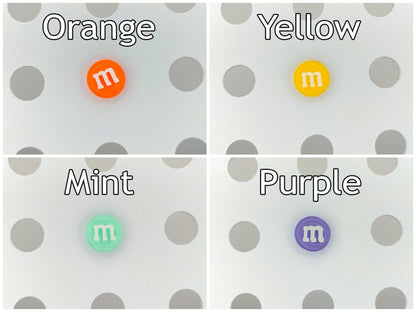 M&M Candy Clog Charms