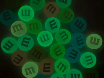 Luminous M&M Candy Clog Charms