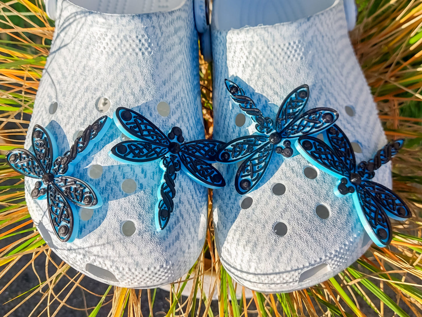 Dragonfly Clog Charms