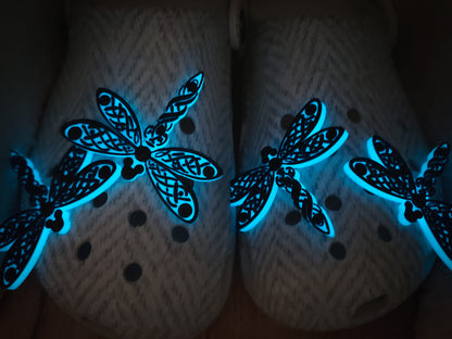 Dragonfly Clog Charms