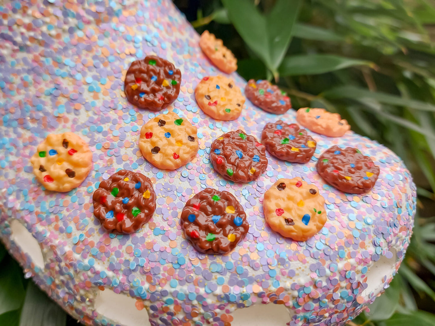 Chocolate Cookie Clog Charms