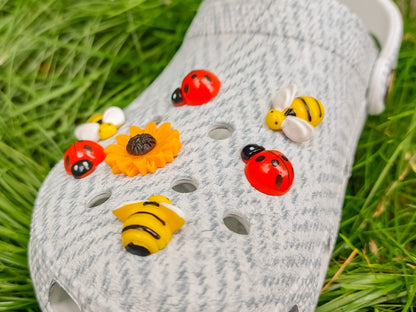 Spring Critters Clog Charms 7pc Set