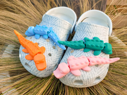 Flexi Crocodile Clog Charm