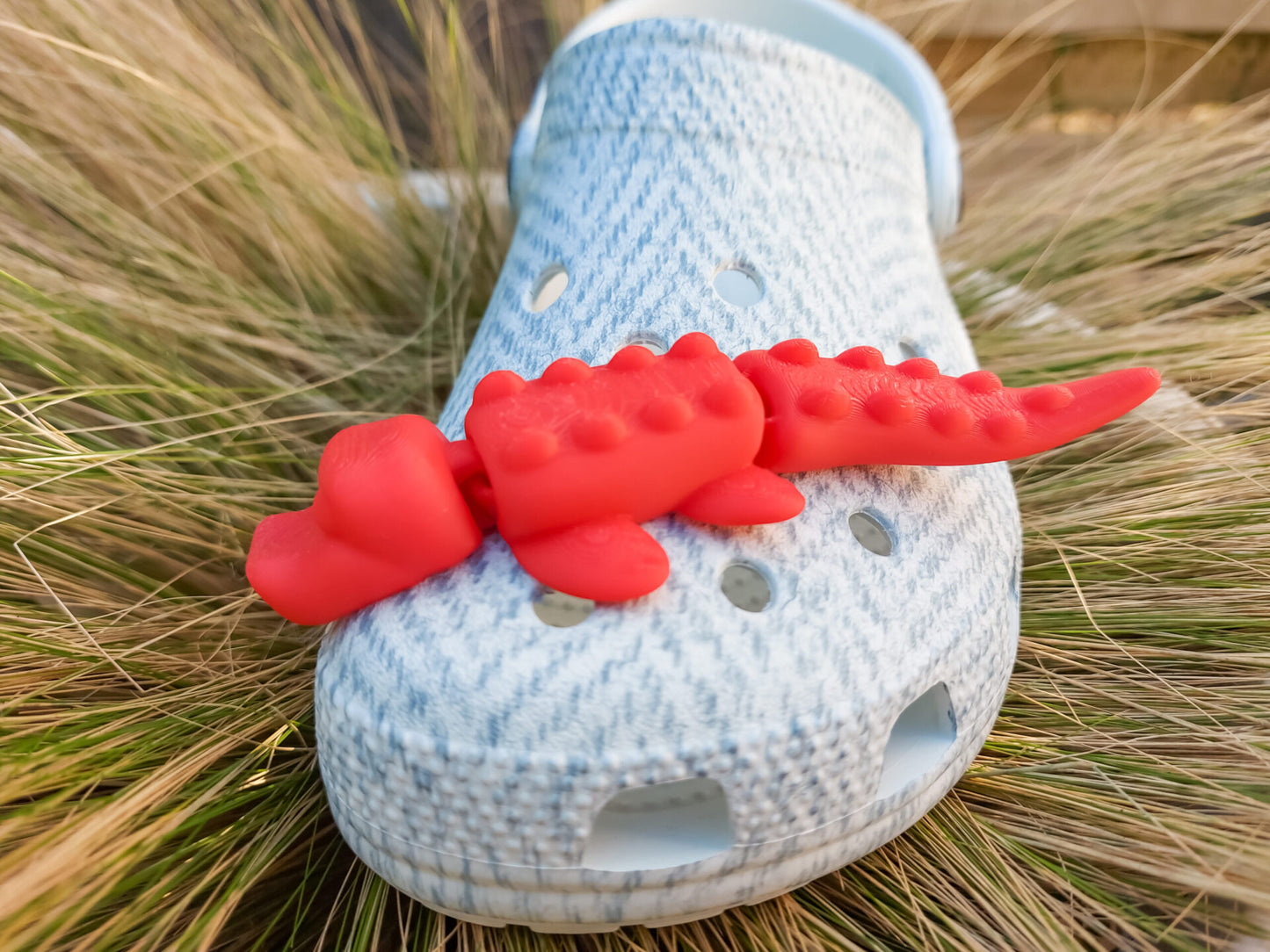 Flexi Crocodile Clog Charm