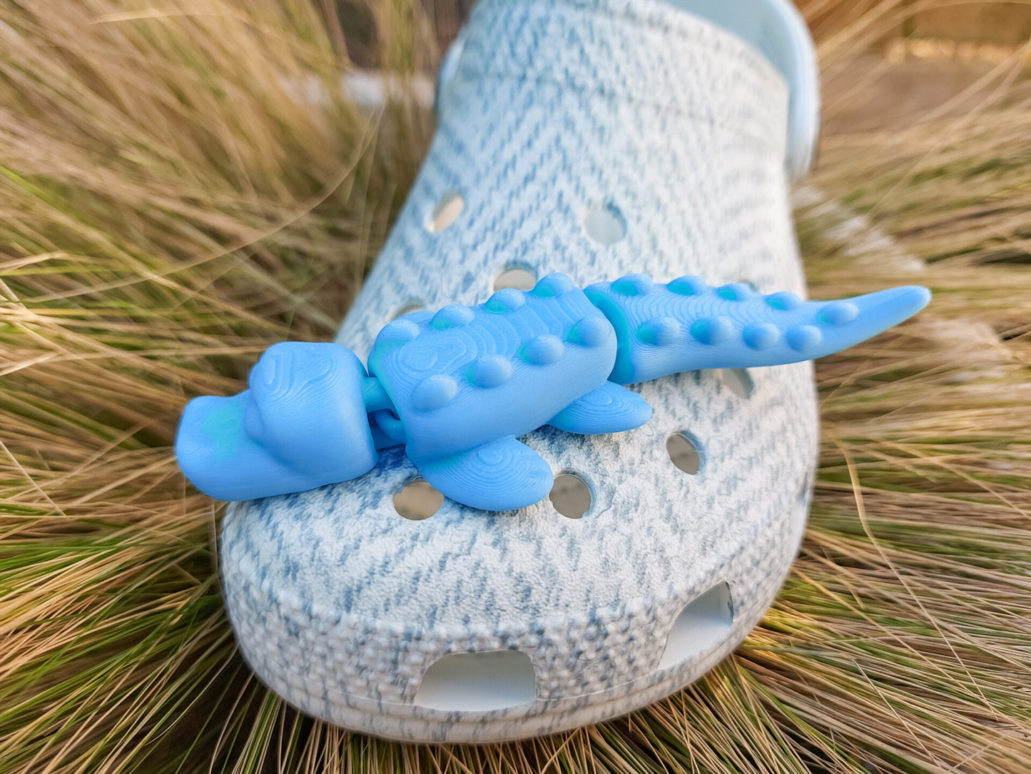 Flexi Crocodile Clog Charm