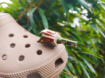 Tank Turret Clog Charms