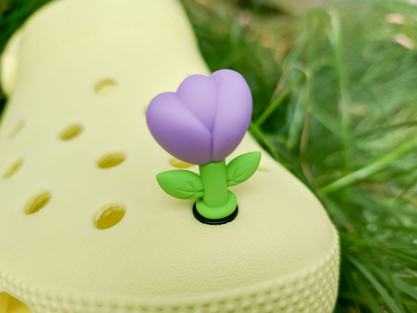 Tulip Flower Clog Charms