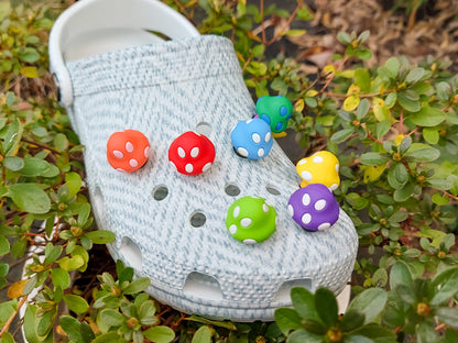 Enchanted Mushroom Clog Charms
