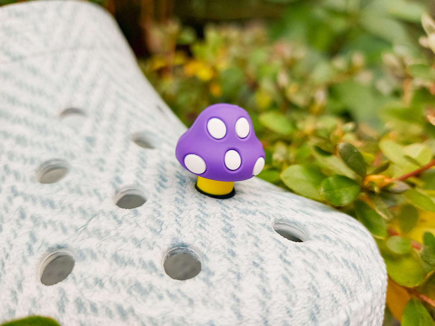 Enchanted Mushroom Clog Charms