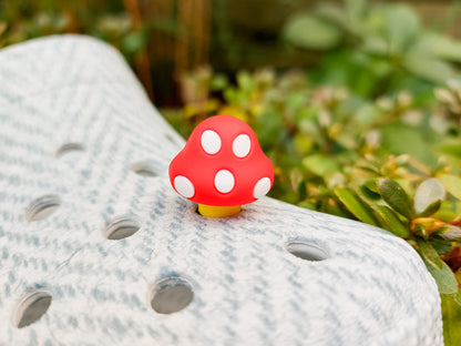 Enchanted Mushroom Clog Charms