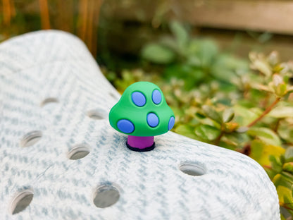 Enchanted Mushroom Clog Charms