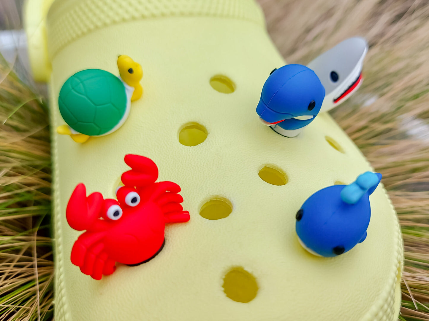 Sea Creatures Clog Charms