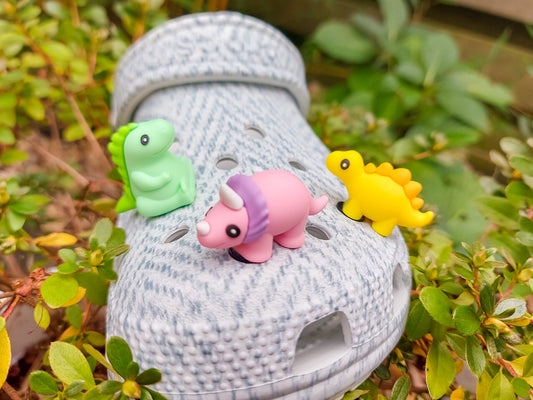Dinosaur Clog Charms