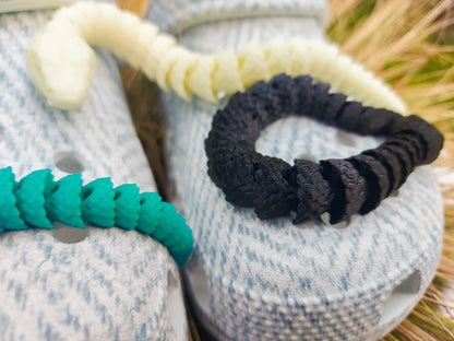 Flexi Snake Clog Charm