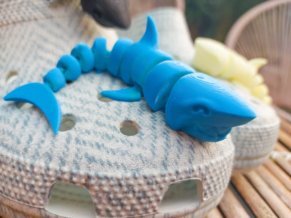 Flexi Shark Clog Charm