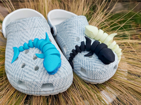 Flexi Shark Clog Charm