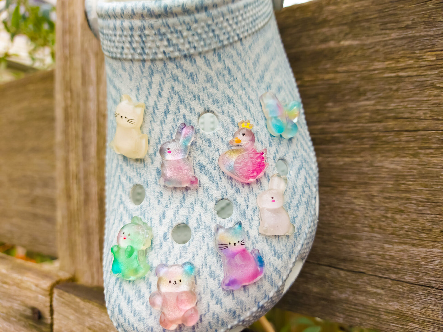 Magical Pastel Animals Clog Charms