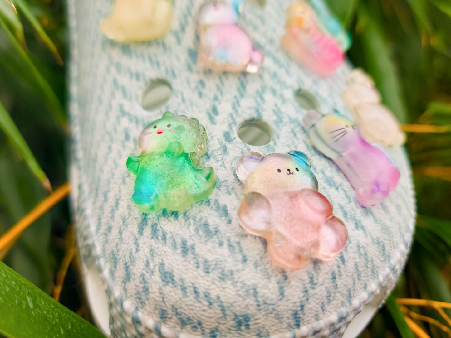 Magical Pastel Animals Clog Charms