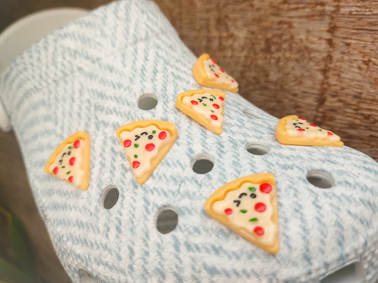 Pizza Slice Clog Charms