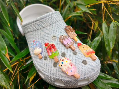 Fruit Popsicle Clog Charms