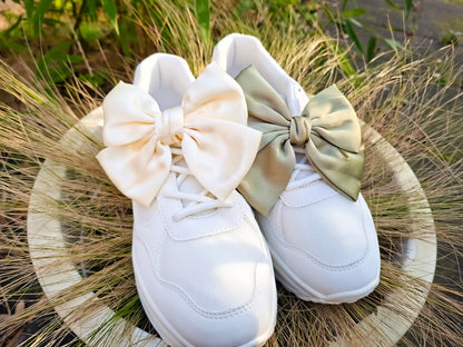 Satin Shoe Bows 2pc Set