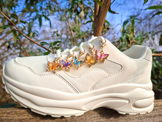 Butterfly Shoe Charms