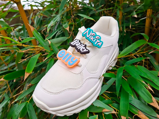 Personalized Name Shoe Charms
