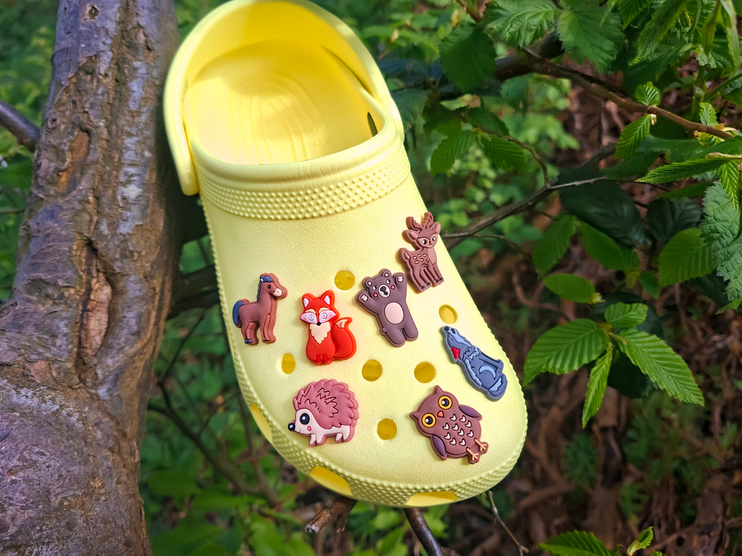 Forest Animal Clog Charms
