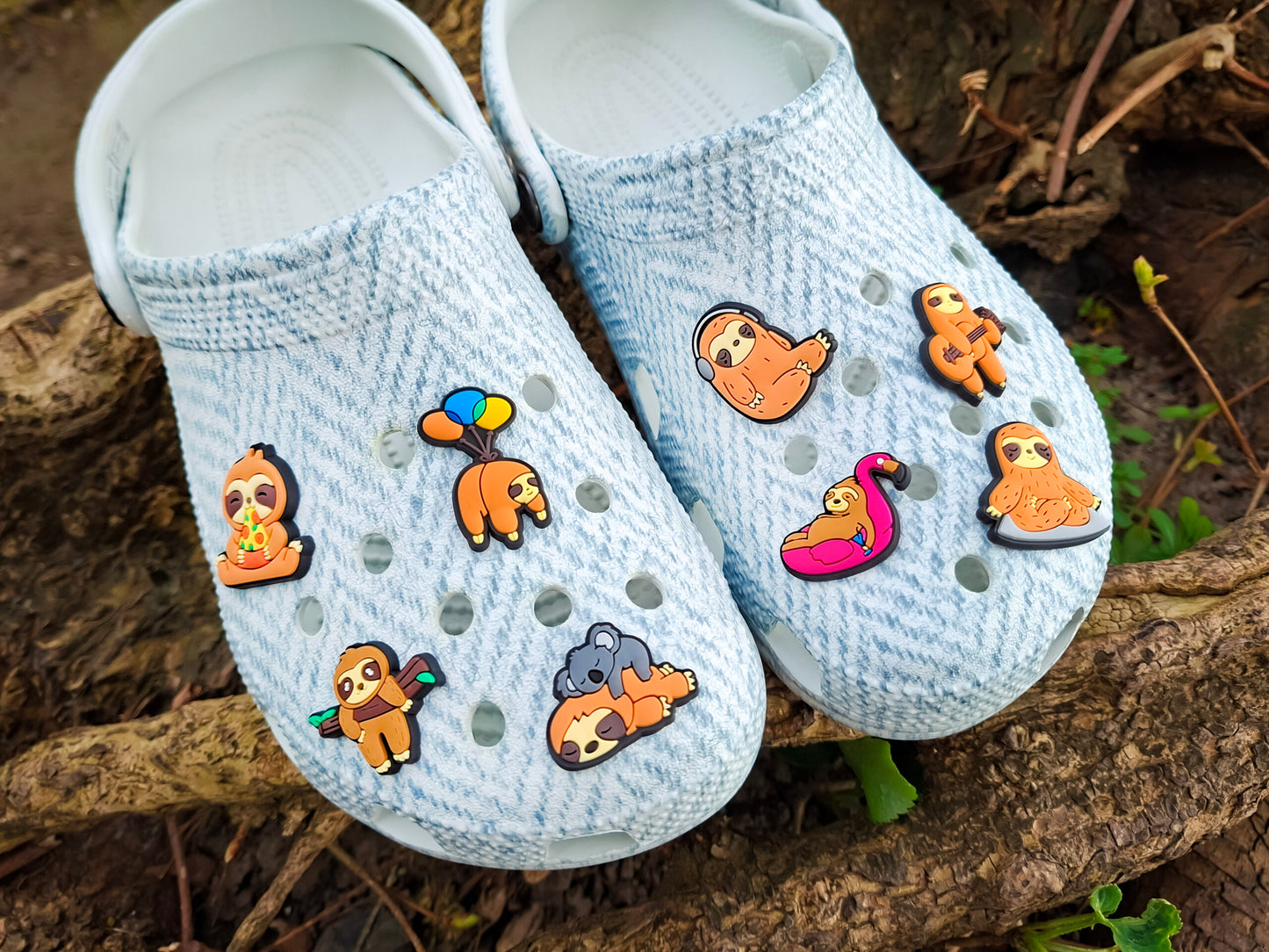 Sloth Clog Charms