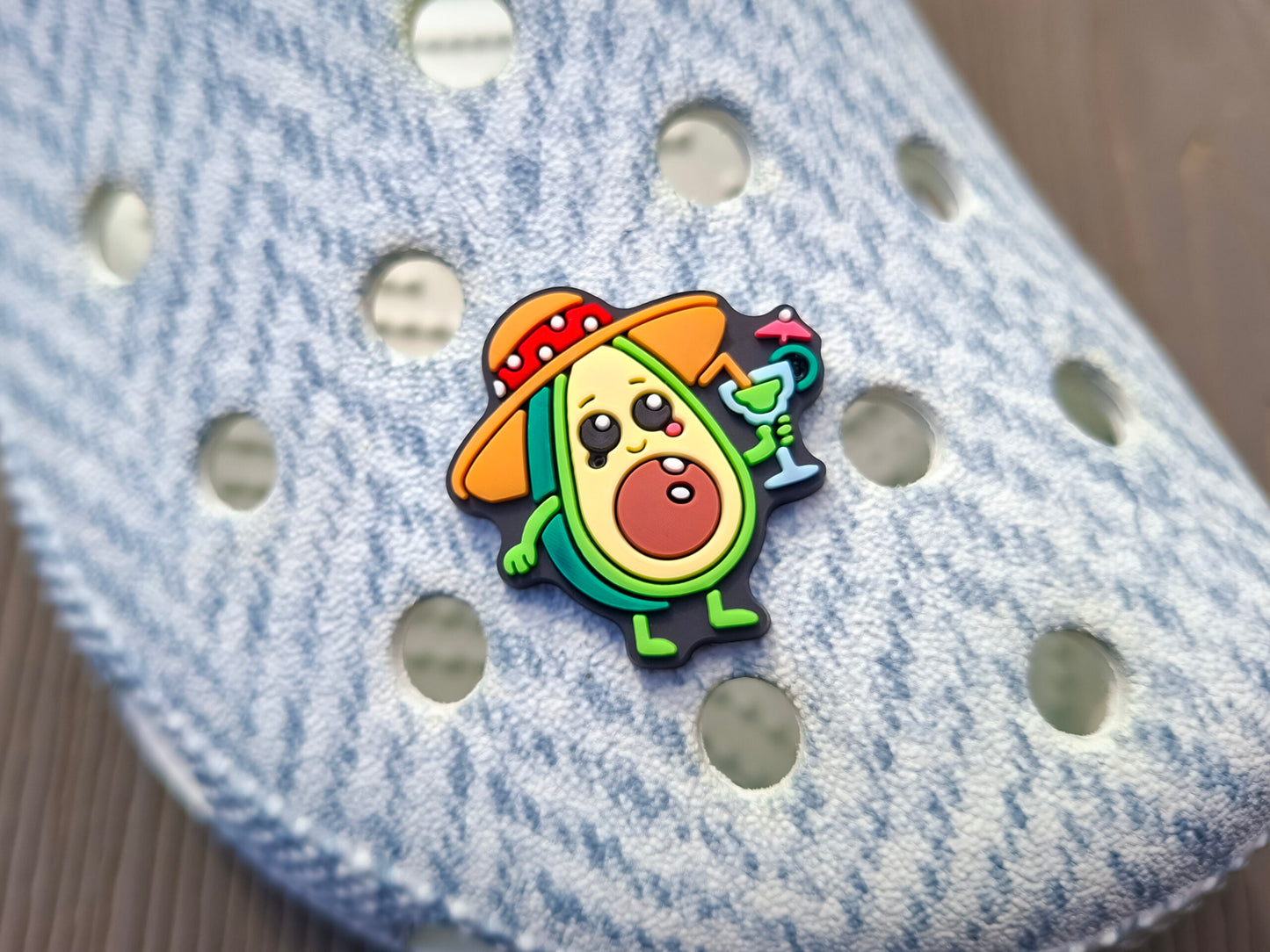 Avocado Clog Charms