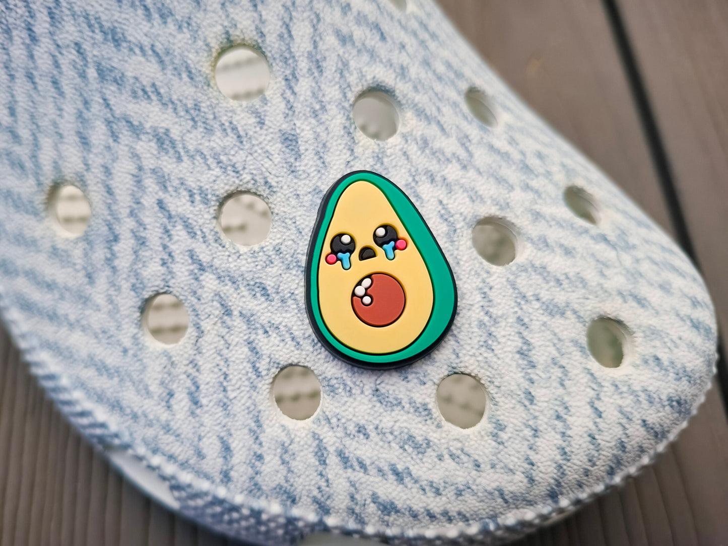 Avocado Clog Charms