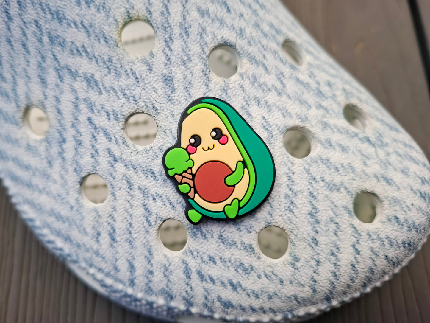 Avocado Clog Charms