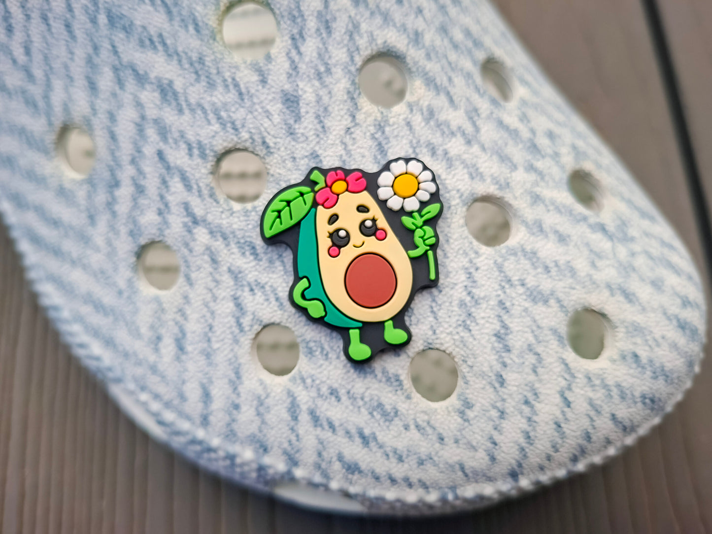 Avocado Clog Charms