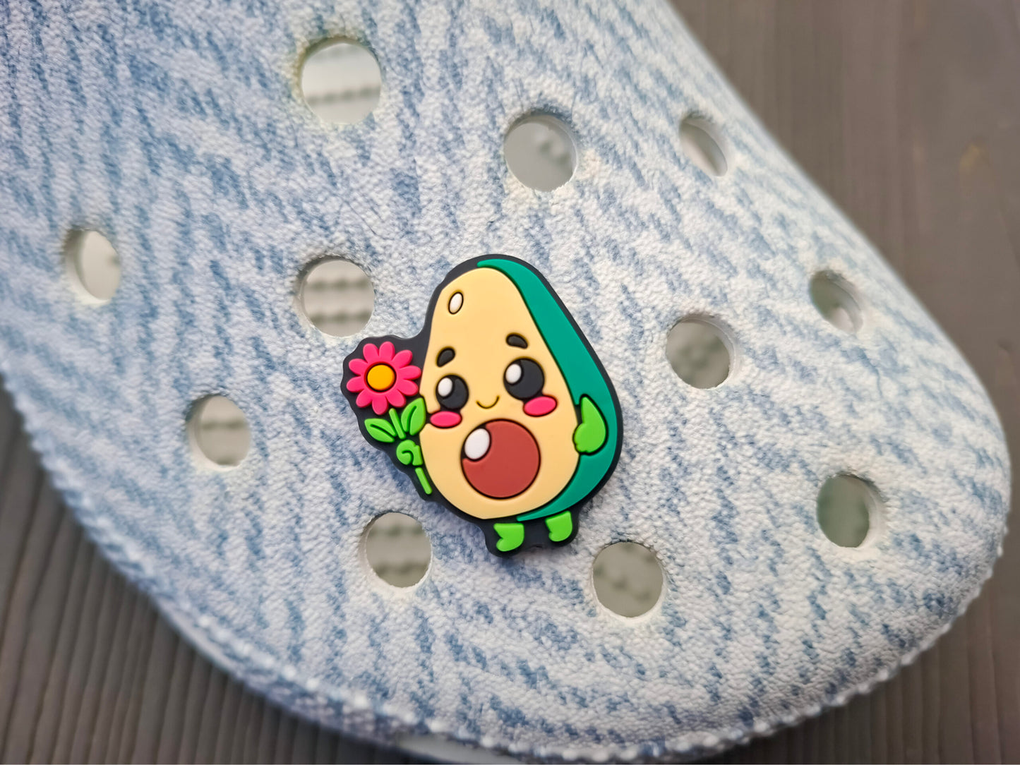 Avocado Clog Charms