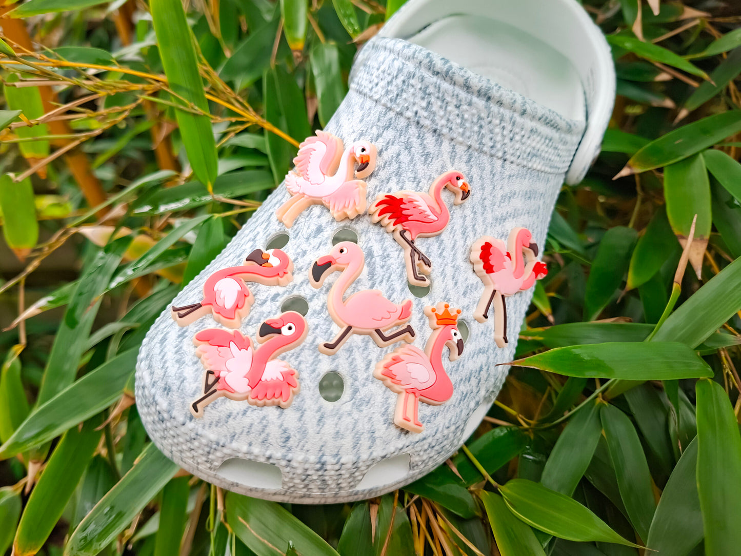 Flamingo Clog Charms