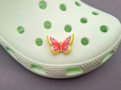Frucht Schmetterling Clog-Anhänger
