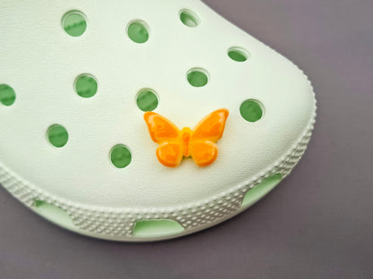 Frucht Schmetterling Clog-Anhänger