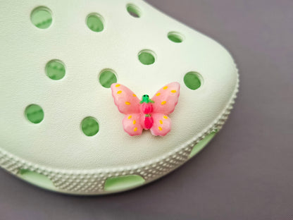 Frucht Schmetterling Clog-Anhänger