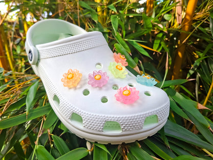Luminous Lotus Flower Clog Charms