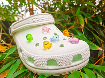Glow In The Dark Seal Clog Charms