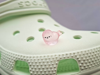 Glow In The Dark Seal Clog Charms
