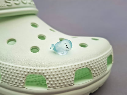 Glow In The Dark Seal Clog Charms
