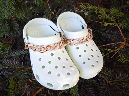 Marmor-Clog-Ketten 2er-Set